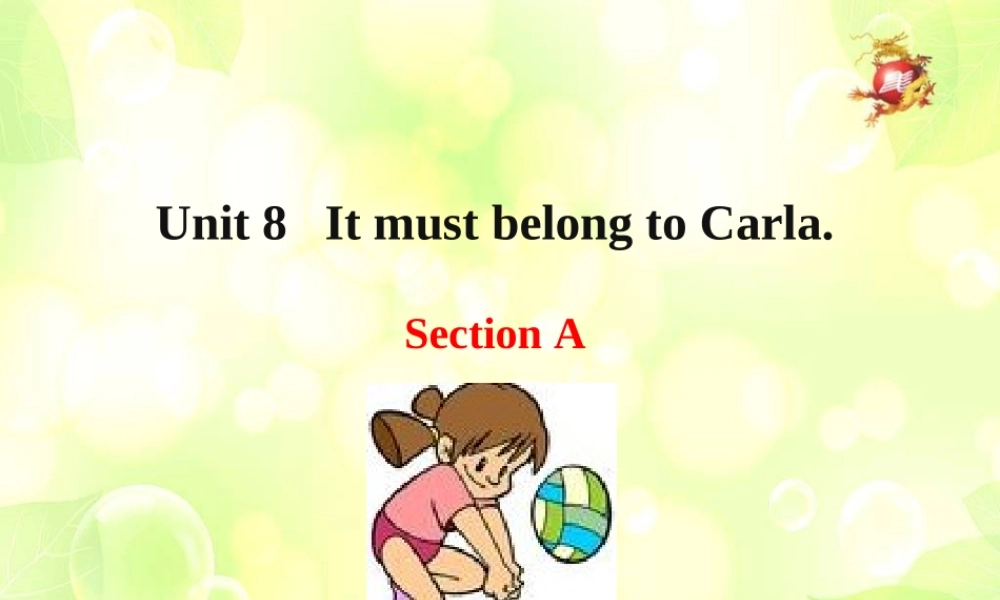 九年级英语unit8period1