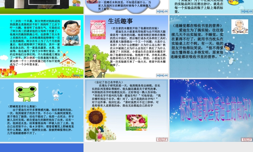 爱迪生的故事