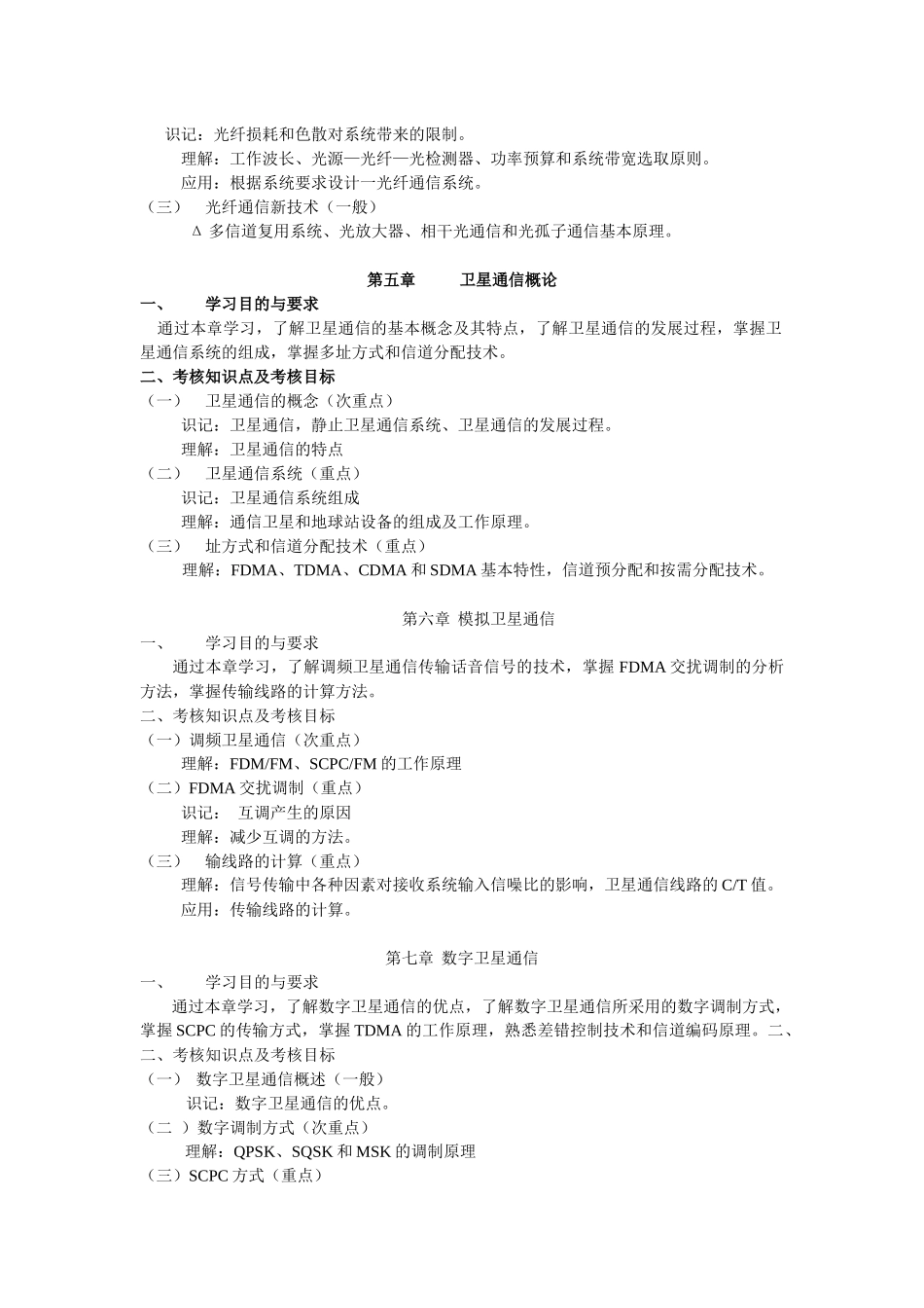 《通信技术》大纲_第3页