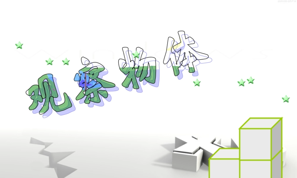 新人教版五年级数学上册：观察物体免费课件(1)