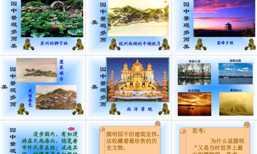 《圆明园的毁灭》教学课件2