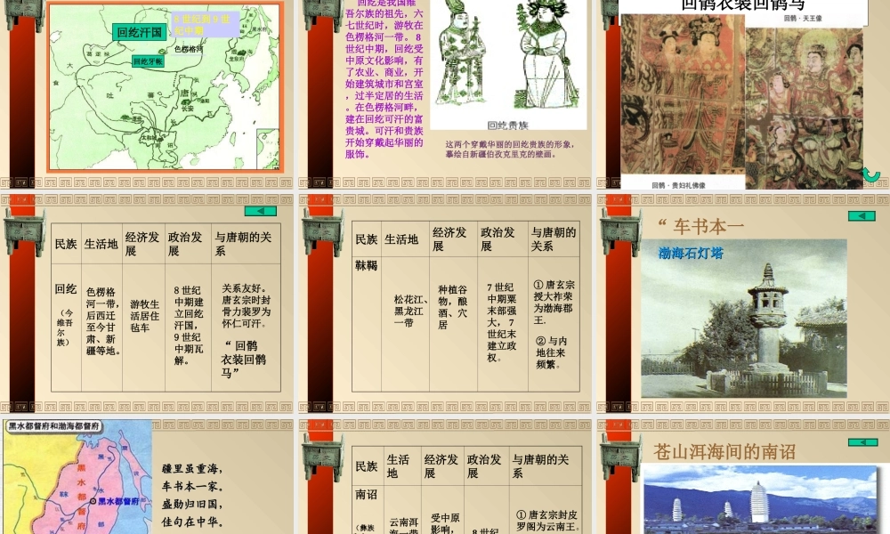 和同为一家课件页