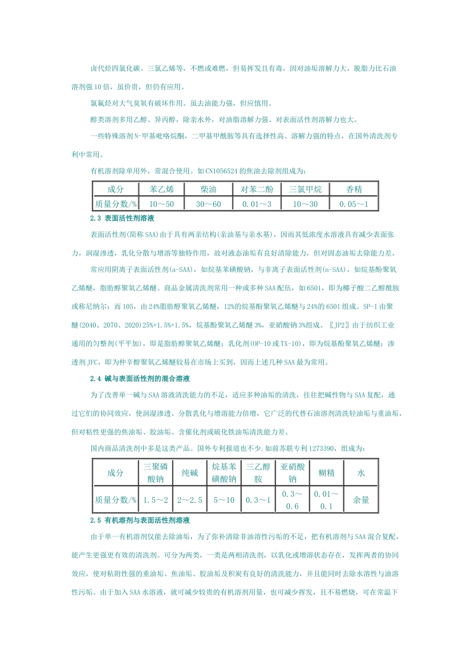 石油化工设备油垢焦垢化学清洗技术_第3页