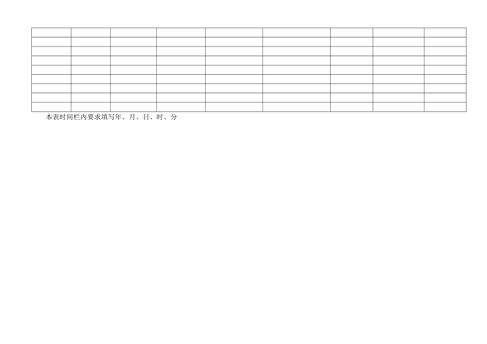 物业公司安保工作全套表格_第3页