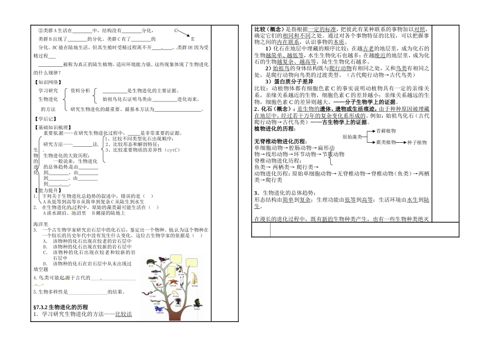 生物的进化历程_第2页