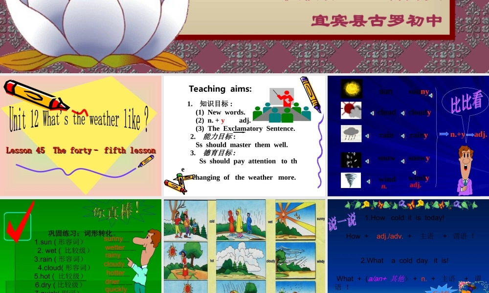 初二英语课件。