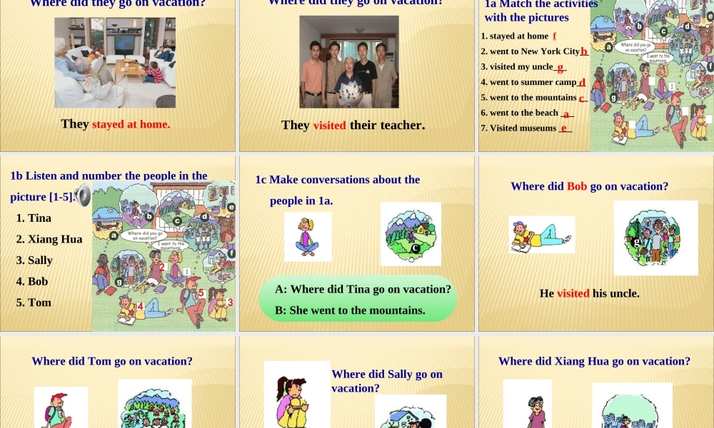 人教新版八年级下Unit1SectionA-1