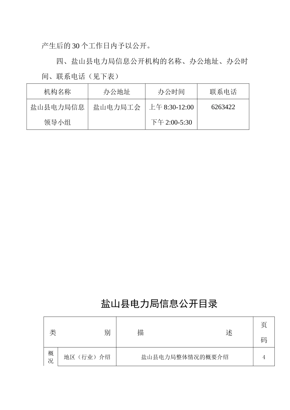 盐山县电力局信息公开综合指南_第3页