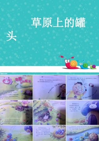 草原上的罐头PPT