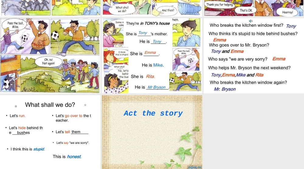 五年级上册Unit2tony'sgardenparty