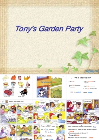 五年级上册Unit2tony'sgardenparty