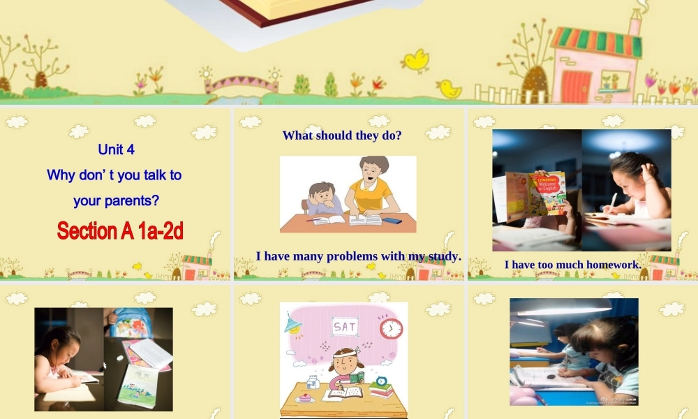 新目标go_for_it八下_unit4_Why_don’_t_you_talk_to__your_parents
