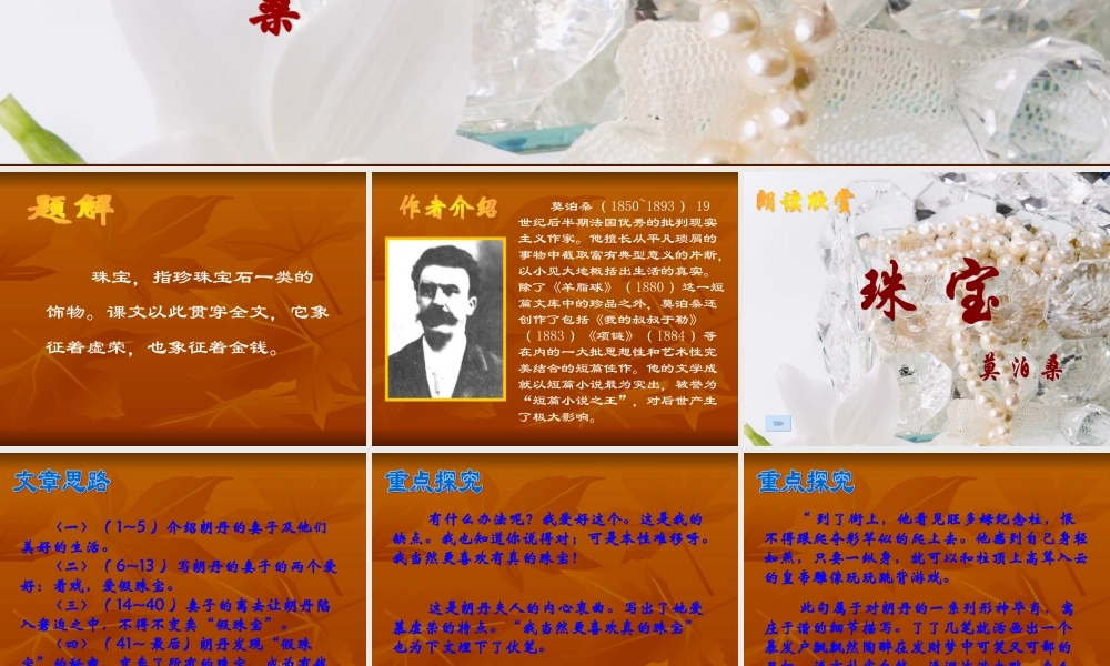 《珠宝》课件 (2)