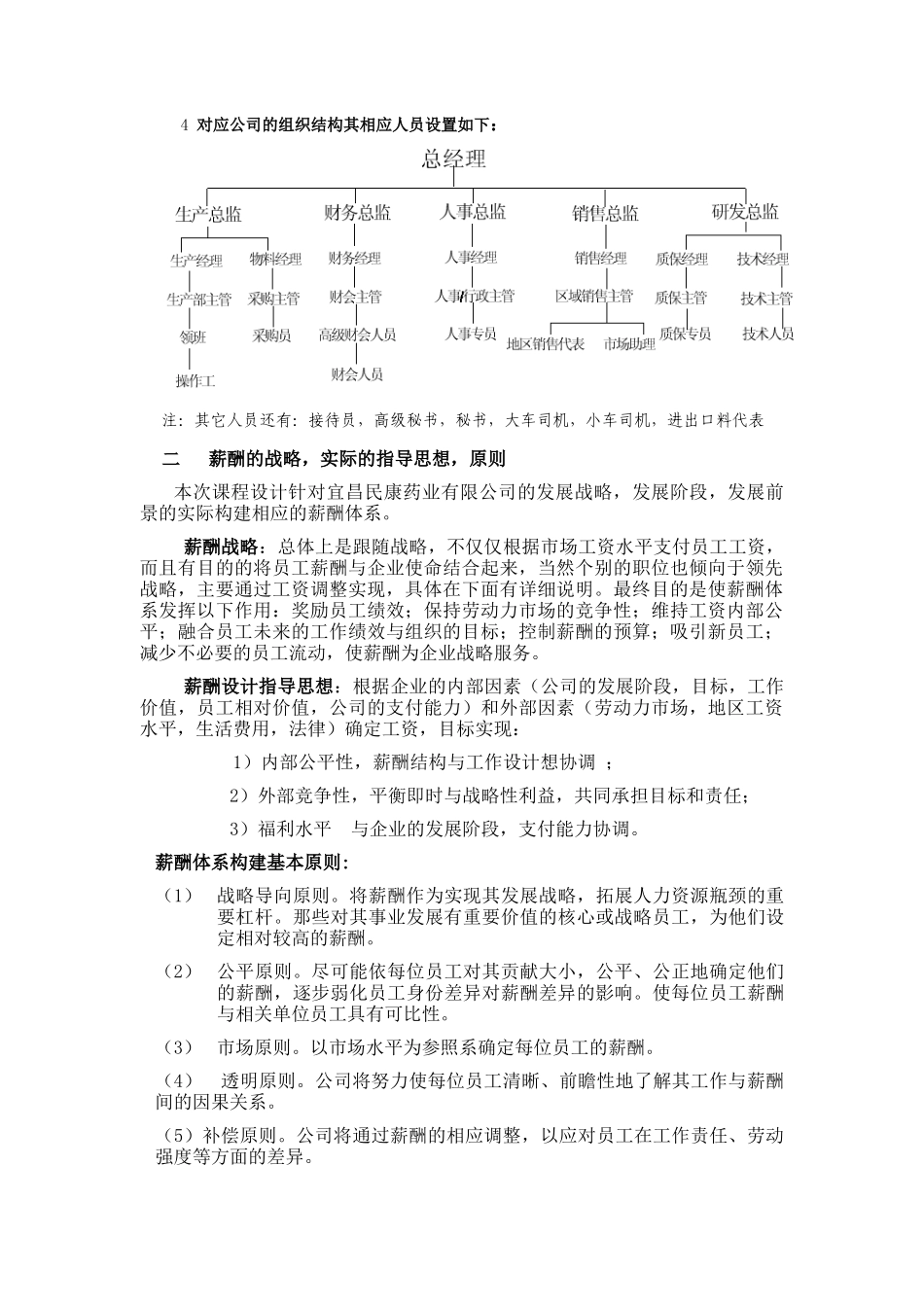 ××药业有限公司薪酬体系设计(doc 12)_第2页