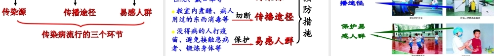 人教版八下第八单元第一章第一节传染病及其预防（共35张PPT）