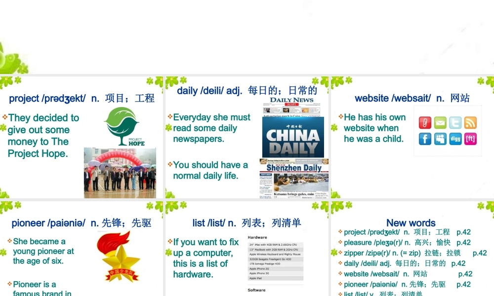 人教版九年级Unit6SectionA2d课件