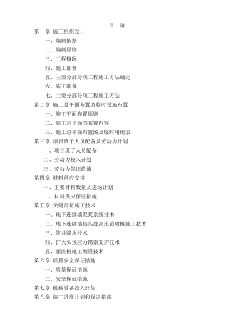 酒文化商务中心项目地基处理施工方案