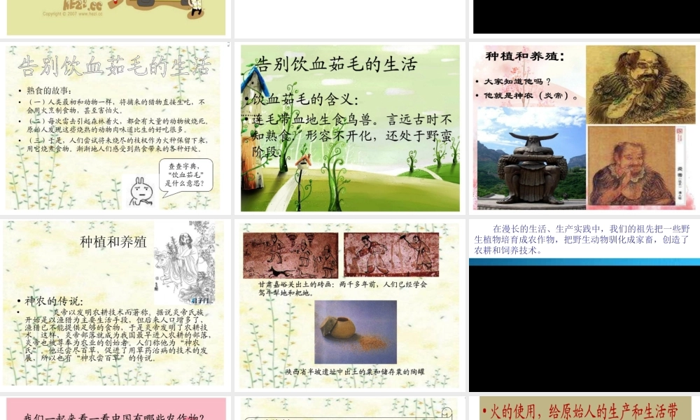 吃穿住话古今一