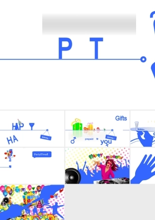 生日祝福超级动态PPT模板