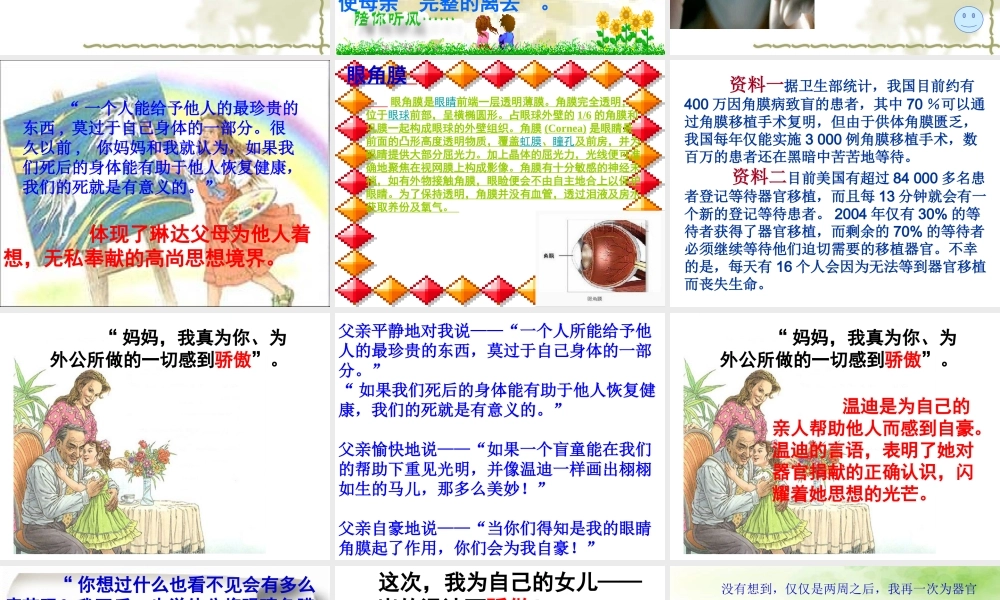 《永生的眼睛》课件 (3)