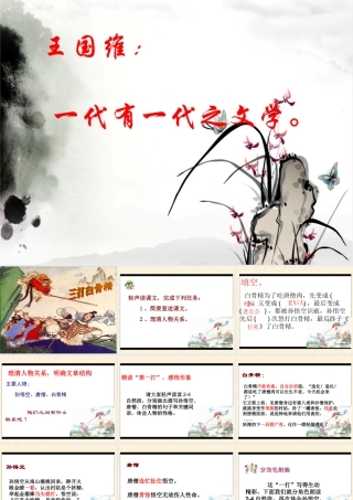 《三打白骨精》（苏教版六年级语文下册课件）