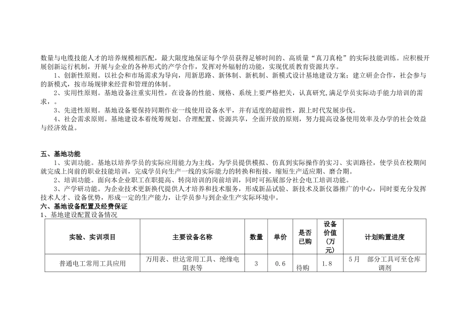 电缆基地建设方案_第2页