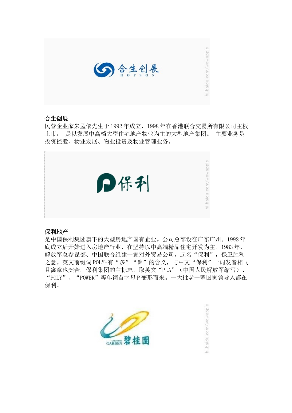 中国十大(房地产、广告、平面设计)公司_第2页