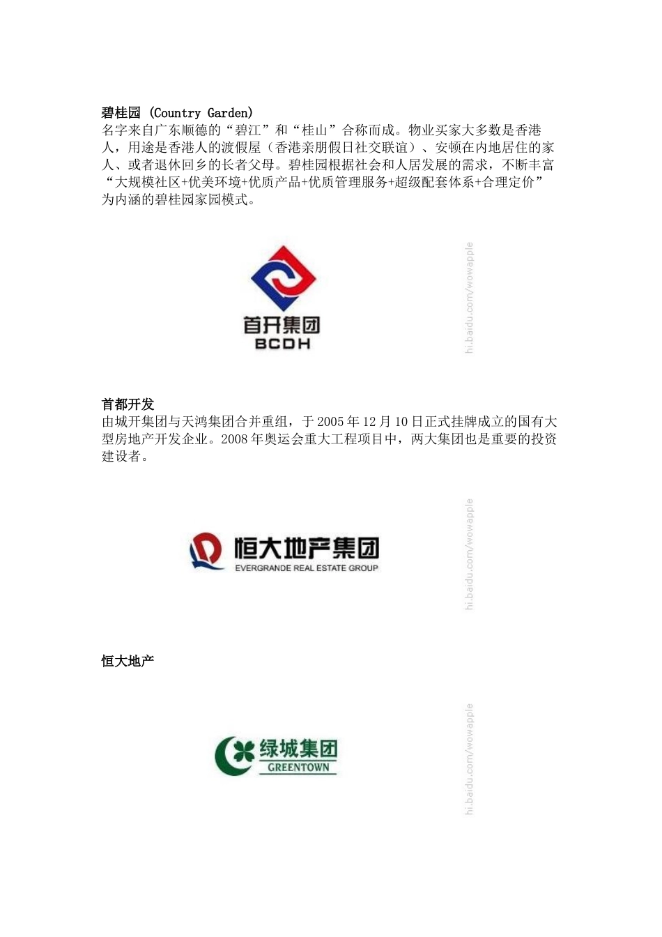 中国十大(房地产、广告、平面设计)公司_第3页