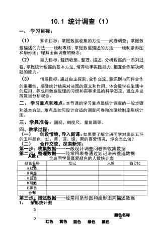 统计调查课例