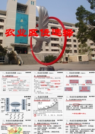 农业区位选择(公开课)