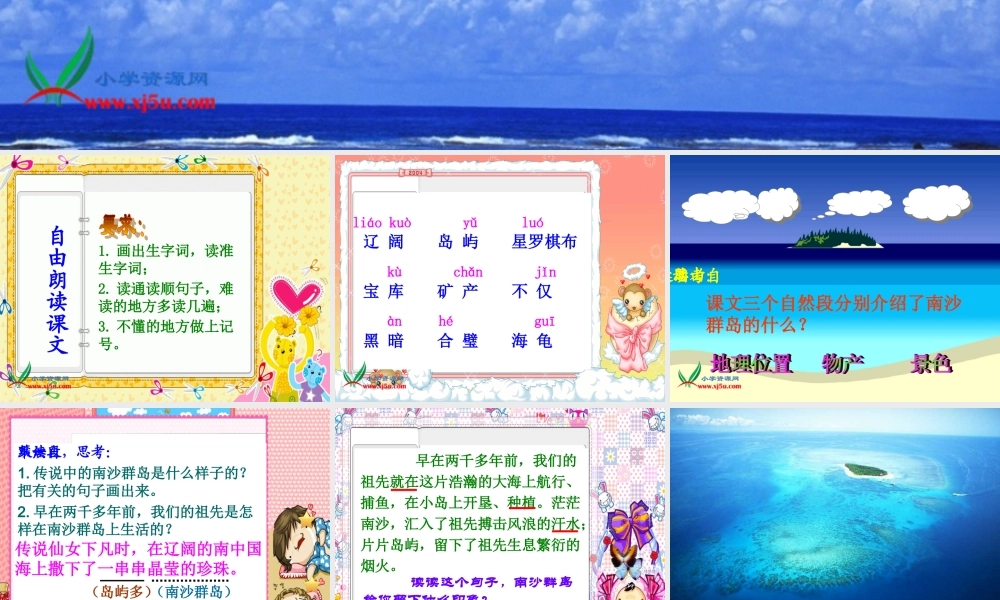 《美丽的南沙群岛》 (2)