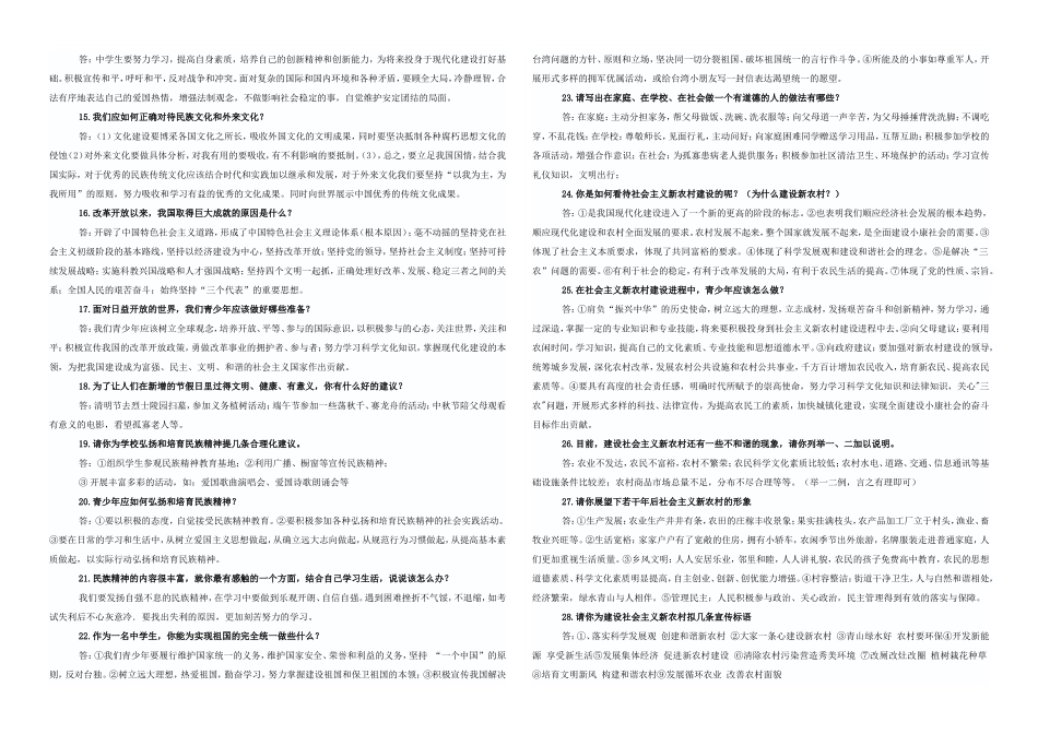 常见热点问题集锦_第2页