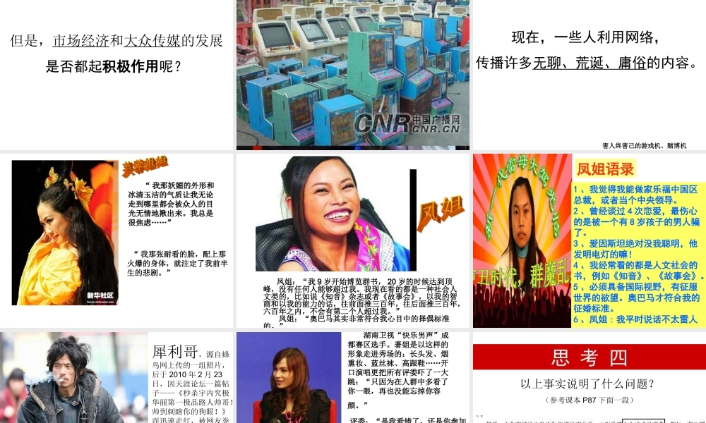 《色彩斑斓的文化生活》课件