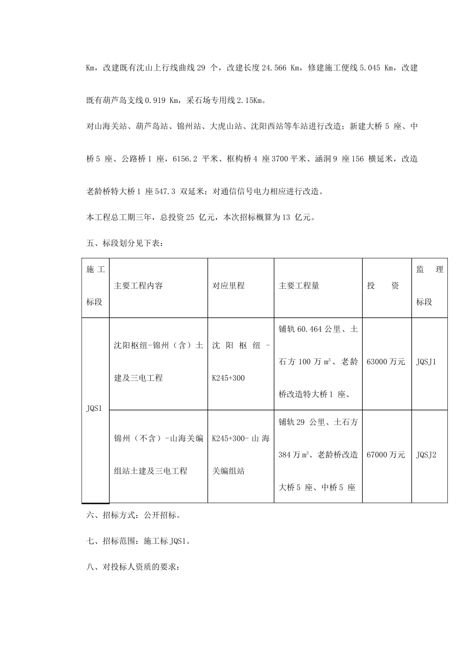 沈阳-山海关电气化铁路改造施工组织设计(DOC189页)_第3页