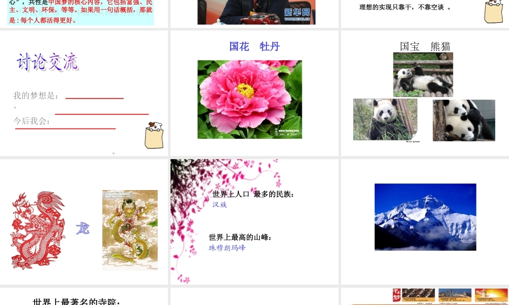 红领巾相约中国梦主题班会 (2)