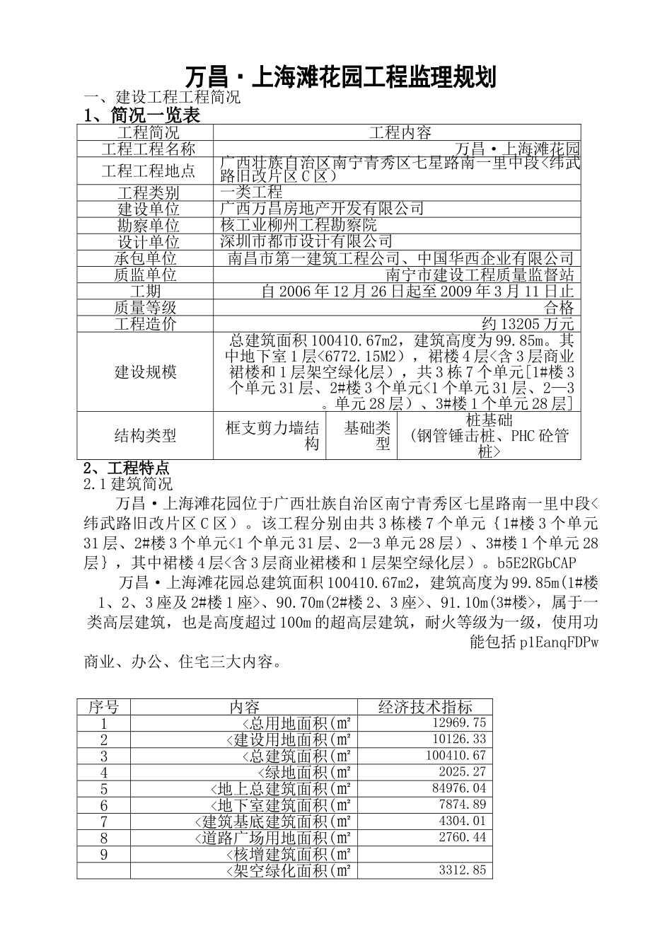 某花园住宅工程监理规划(DOC41页)_第3页