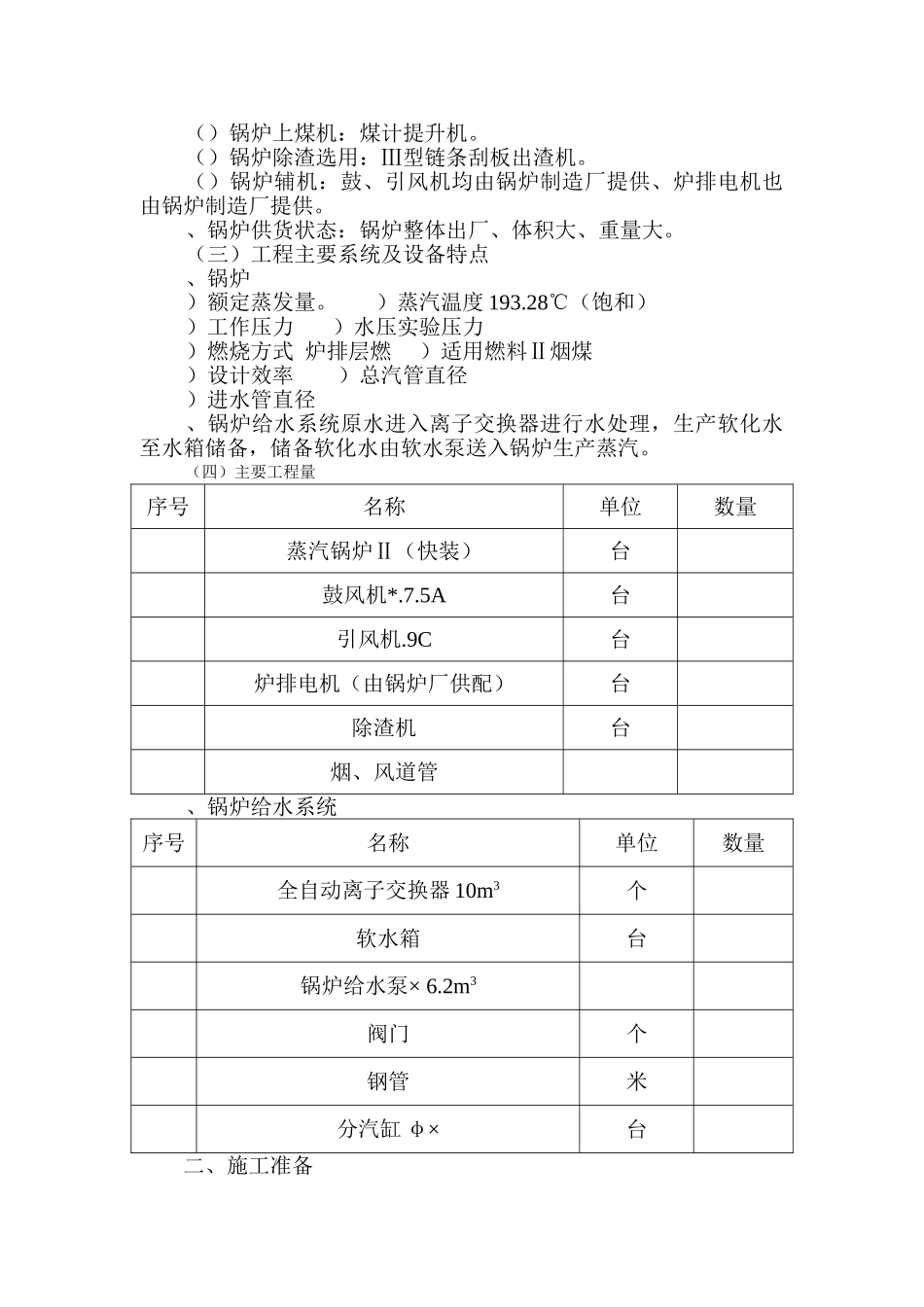 某乳品厂锅炉安装工程施工组织设计方案(DOC16页)_第2页