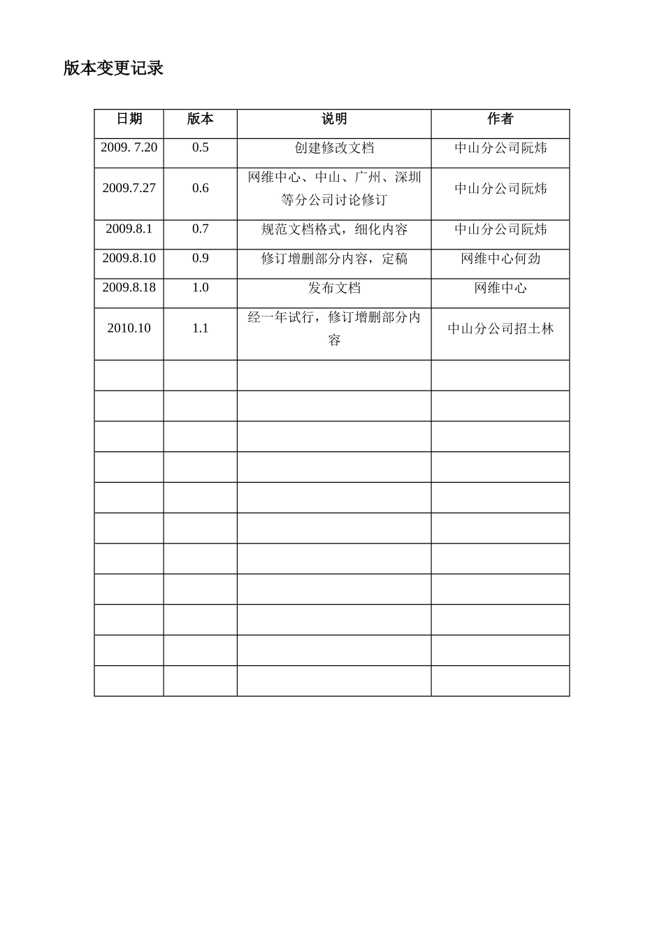 中国移动通信集团广东有限公司IP城域网CR局数据规范V1_第3页