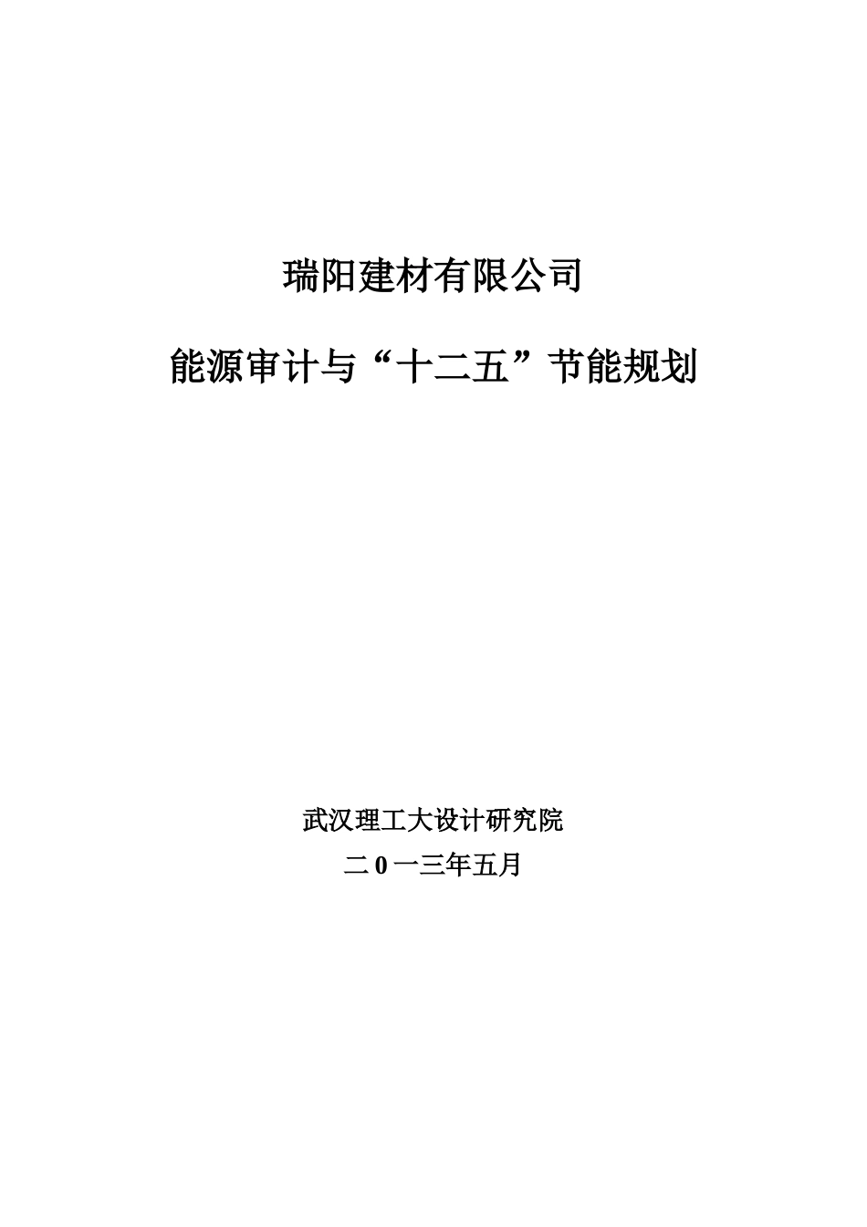 瑞阳建材能源审计_第1页