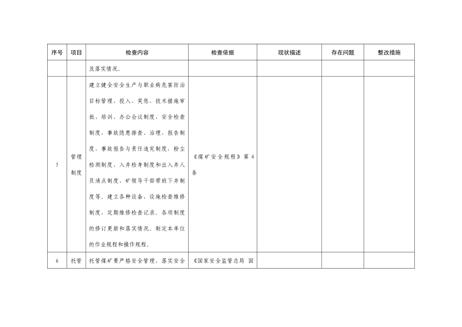 2017井工煤矿安全体检表_第3页