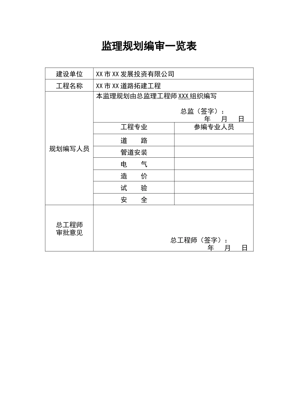 道路工程监理规划培训资料(doc 89页)_第2页