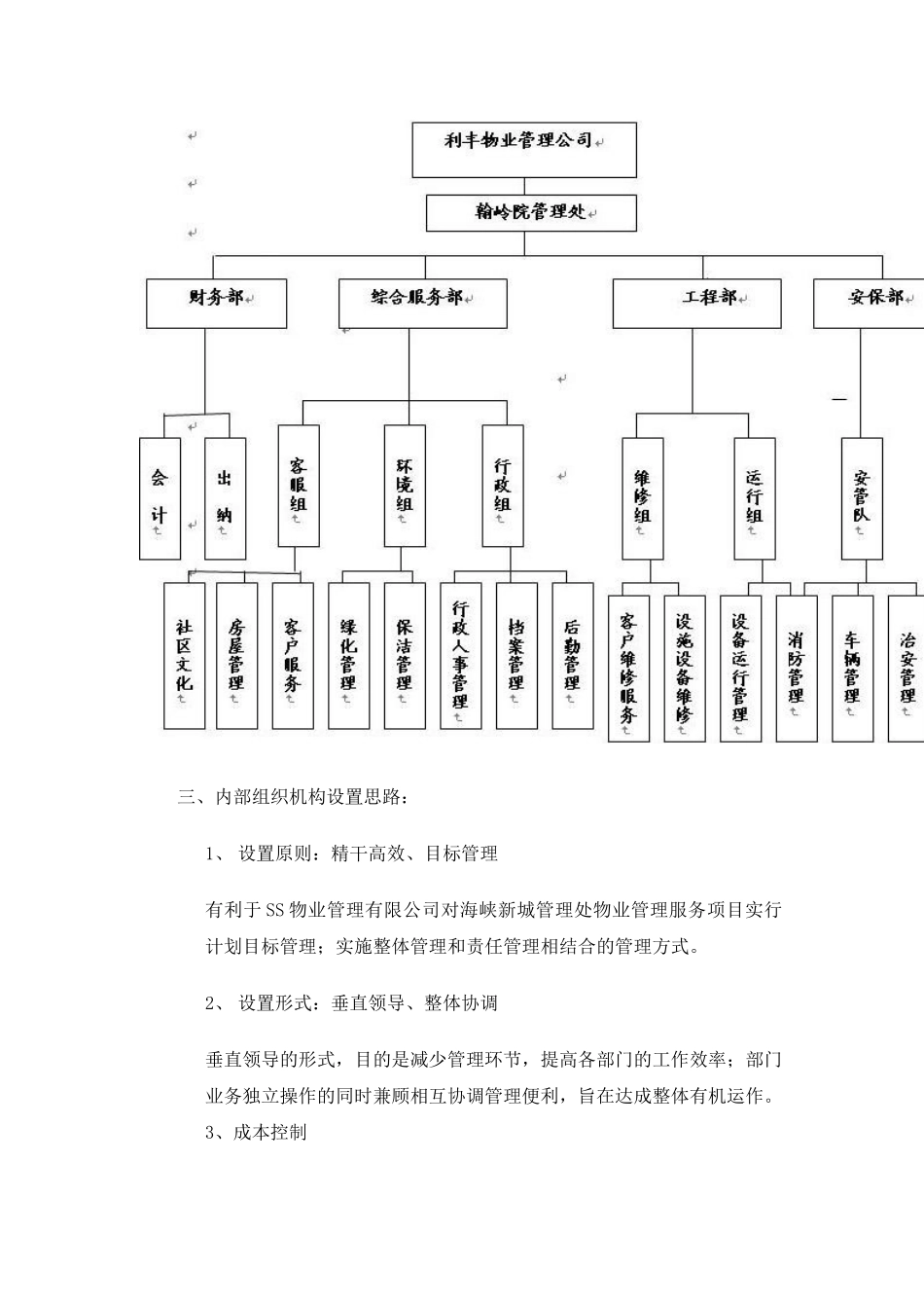 某新城物业管理知识方案_第3页