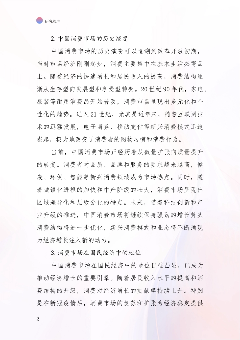 2024年-2025年我国消费市场市场未来发展分析_第2页
