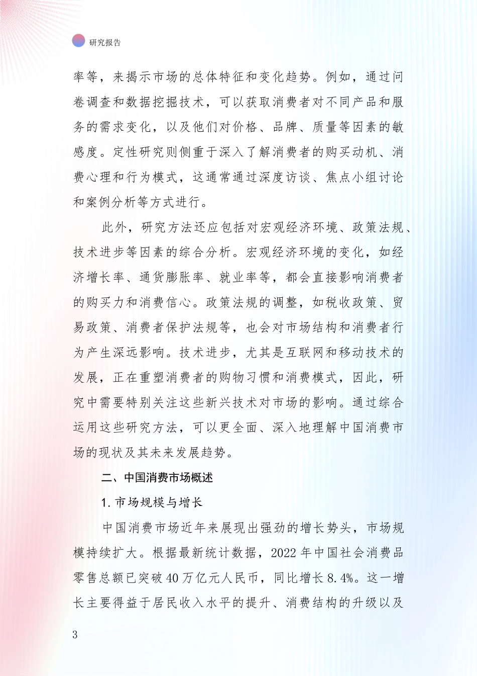 2024年-2025年消费市场现状与趋势分析深度研究报告_第3页