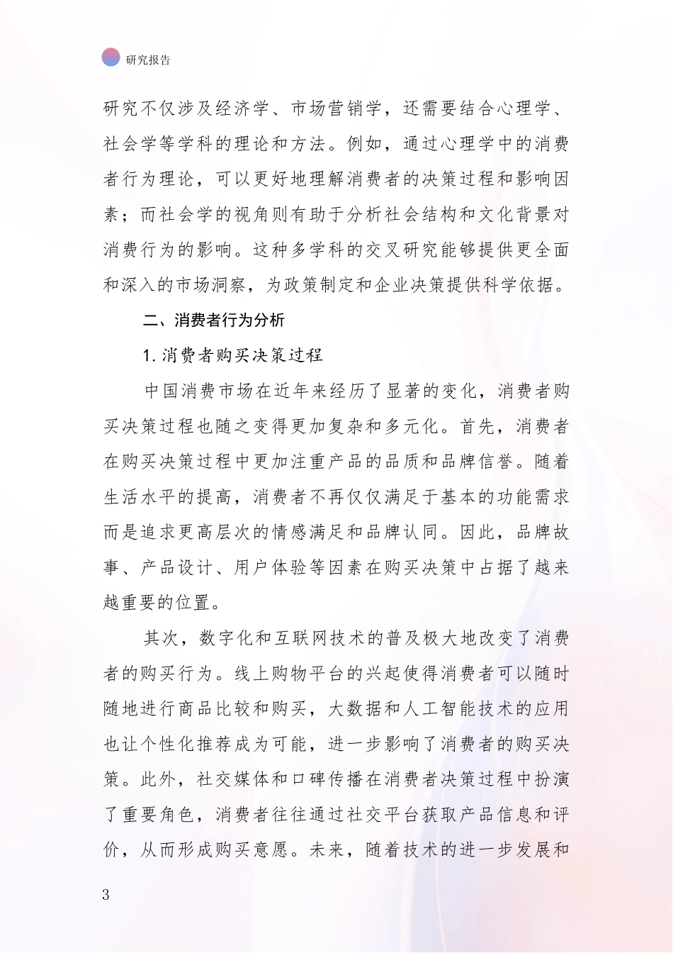 2024年-2025年消费市场现状与趋势分析投资可行性研究报告_第3页
