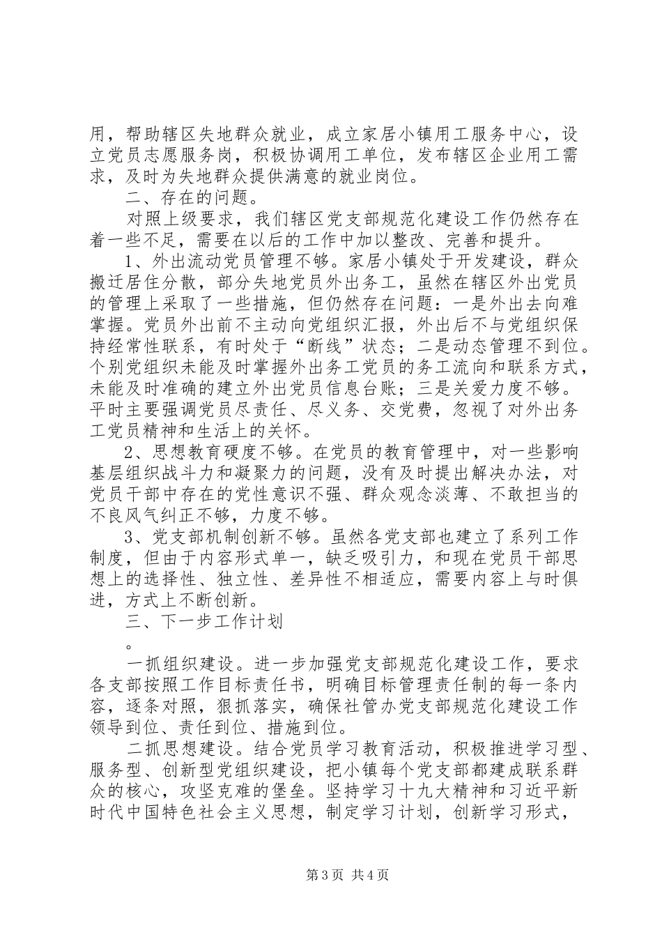 社管办支部规范化建设总结_第3页