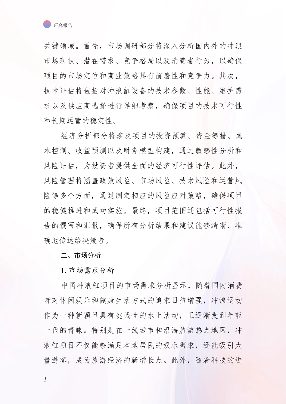 2024年-2025年中国冲浪缸项目市场前景分析调研报告_第3页