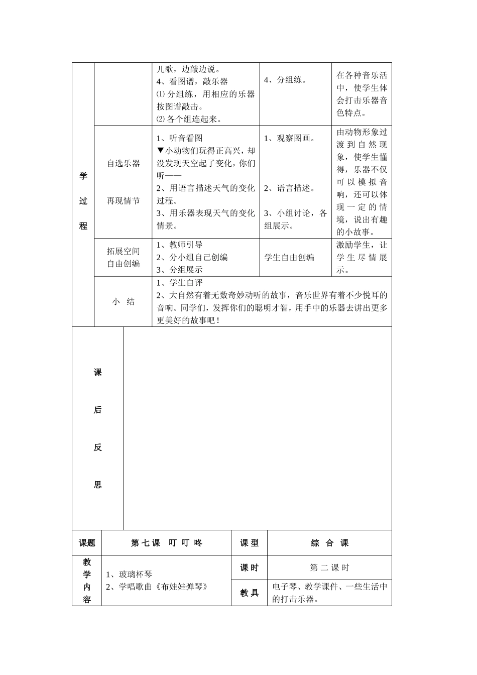 叮叮咚教学设计_第2页