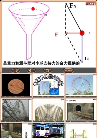 高一物理必修生活中的圆周运动