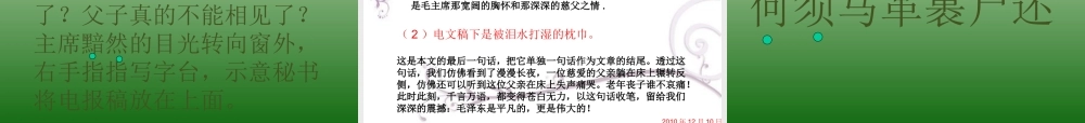 青山处处埋忠骨PPT (2)